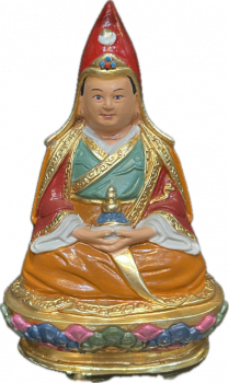 dewachenpo statue copper coloured 4 inch