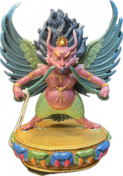 Garuda Statue Copper coloured 4 Inch