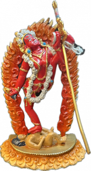 Vajrayogini Statue copper coloured 4 Inch