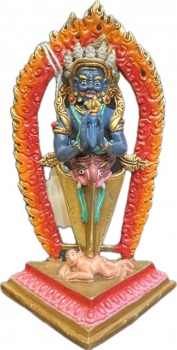 phurpa statue copper coloured 4 inch