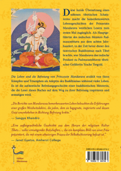 Leben und Befreiung von Prinzessin Mandarava