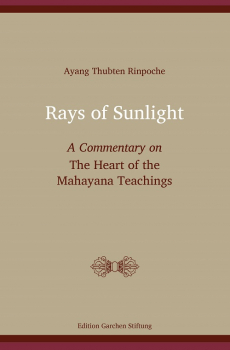 Ayang Thubten Rinpoche : Rays of Sunlight