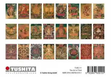 Tibet Art 24 Postkarten Set