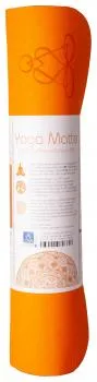Preview: Yoga mat TPE ecofriendly 6mm two-layer with flower of life