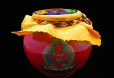 Amitayus Blessed Treasure Vase (S)