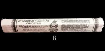 Zhingkham Kunchab Choetrin Incense - Handmade Bhutan