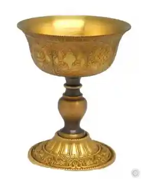 Butter Lamp 8 AS brass