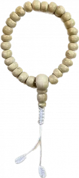 Handmala bone natural 21 pearls