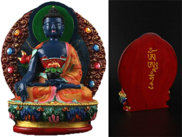 Medizinbuddha handbemalt