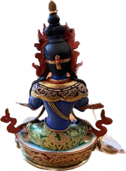 Handbemalte Vajradhara Statue
