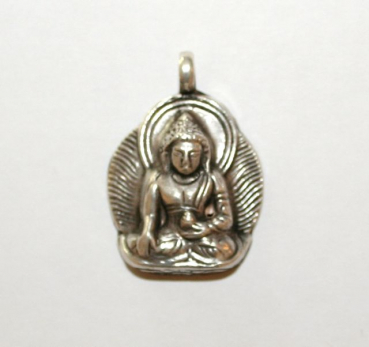 Buddha Anhänger aus 925 Silber