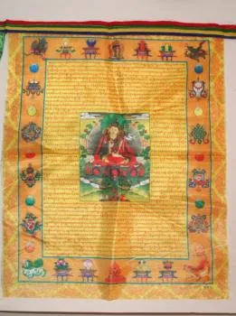 Prayer flags Buddha's