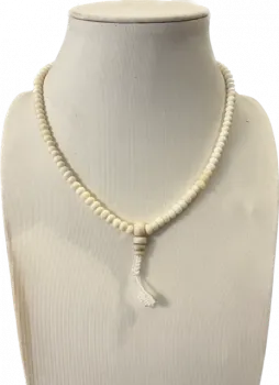 Bone mala 108 beads 6mm