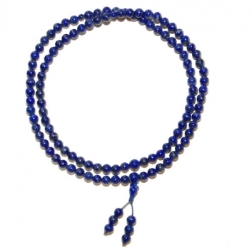 Lapislazuli Mala AA-Qualität 108 Perlen 6mm