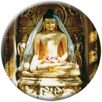 Golden Buddha Magnet