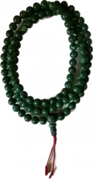 Malachit Mala 108 Perlen 8mm