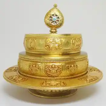 Mandala Set mit Stand