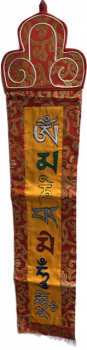 Wandbehang mit Mani Mantra