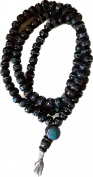 Medizinmala 108 Perlen 8mm schwarz