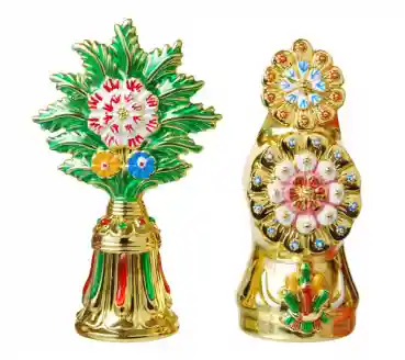 Peaceful Torma set Enamel GP 8cm