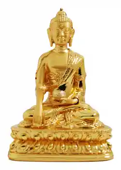 Sakyamuni Gold Plated 2"
