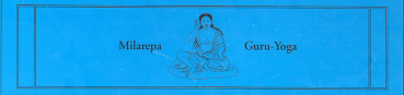 Milarepa Guru Yoga (Tibetisches Format)