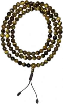 Tigeraugen Mala 108 Perlen 8mm