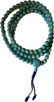 Turquoise mala 108 beads 8mm