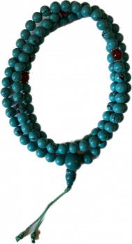 Turquoise mala 108 beads 8mm