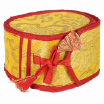 Damaru Trommel with Yellow Bag