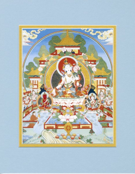 Weiße Tara (2) Gicles Druck