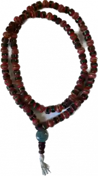 Medizinmala 108 Perlen 8mm rot