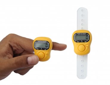 Finger Mantra Counter, Blue