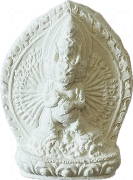 Yamantaka, weiß, Tsatsa