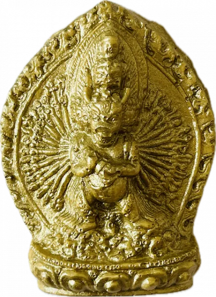 Yamantaka, weiß, Tsatsa