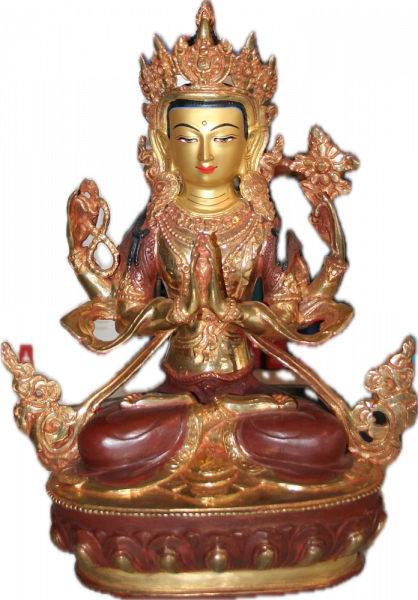 Avalokitesvara 12 Inch Statue