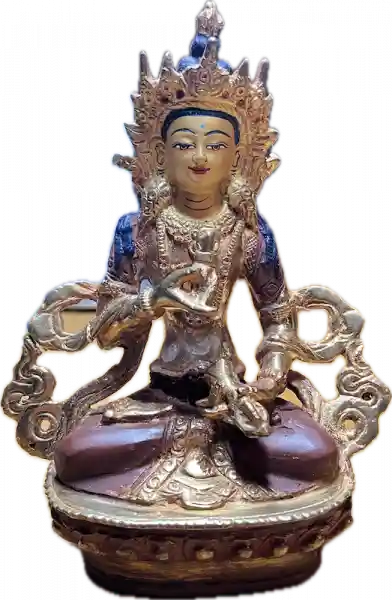 Vajrasattva Statue 6 Inch half-gold