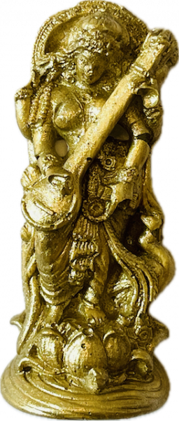 Sarasvati - Tsatsa, 7cm, weiß