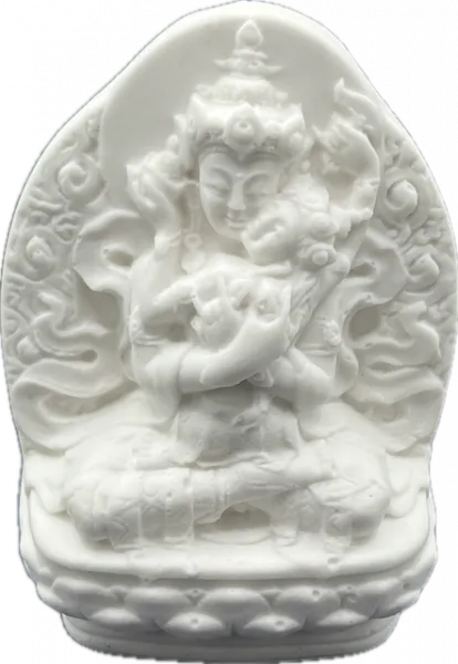 Vajradhara in Vereinigung, weiß Artikelnummer: UT 075