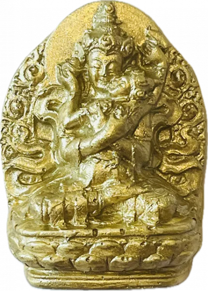Vajradhara in Vereinigung, weiß Artikelnummer: UT 075