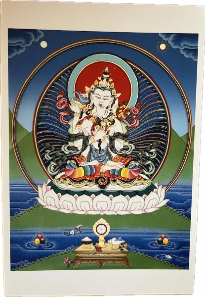 Vajrasattva mit Gefährtin (AW)