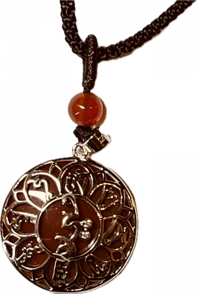 Kurukulle Mantra 925 silber Anhänger