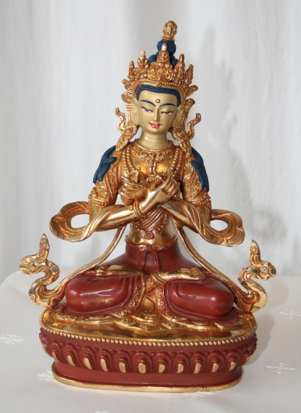 Vajradhara fullgold 9 Inch