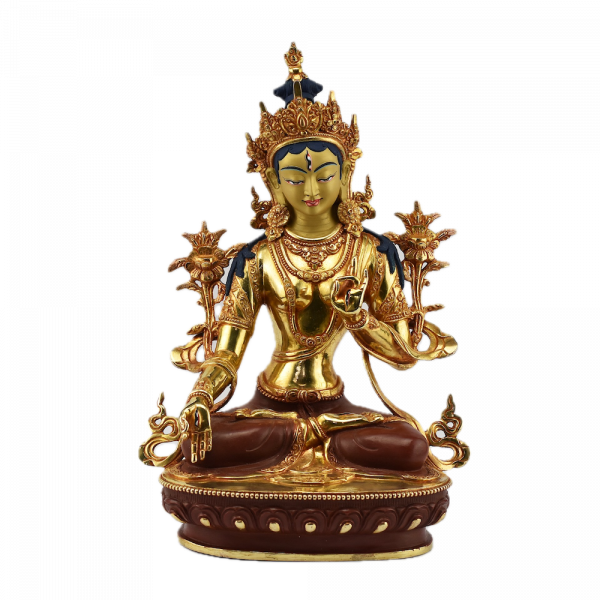 Weiße Tara Statue  12 inch