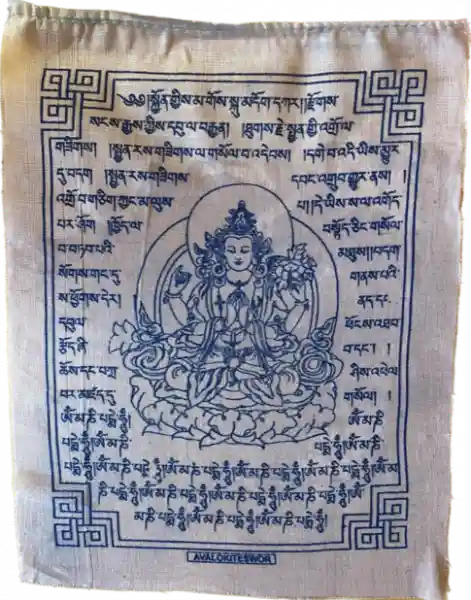 Avalokitesvara Gebetsfahnen