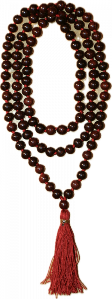 Rosenholz Mala 108 Perlen 8mm
