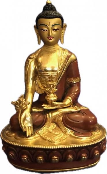 Medizinbuddha Statue 8 Inch