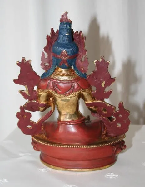 Green Tara Statue 8 Inch