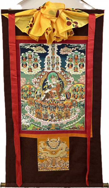 Nyingma Refuge tree thangka