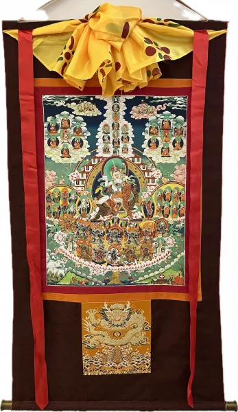 Nyingma Refuge tree thangka